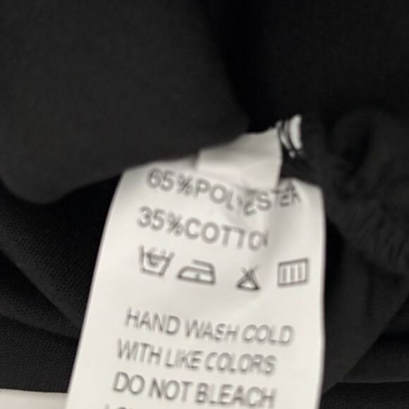 Ruched Dress Small Black Open Back BodyCon Festival Urban Streetwear Minimalist - Picture 5 of 12